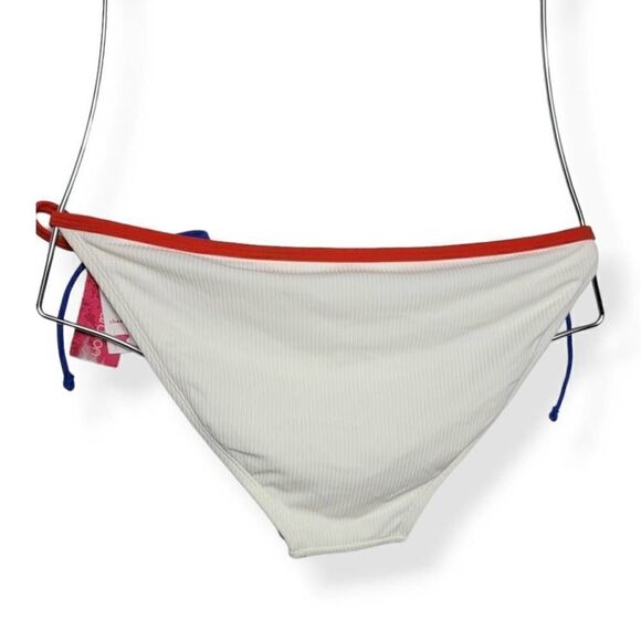Xhilaration White String Bikini Bottom Medium Juniors - Picture 2 of 3